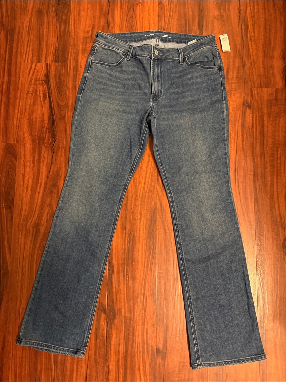 Old Navy Women's Boot Cut Jeans - Medium Wash Blue